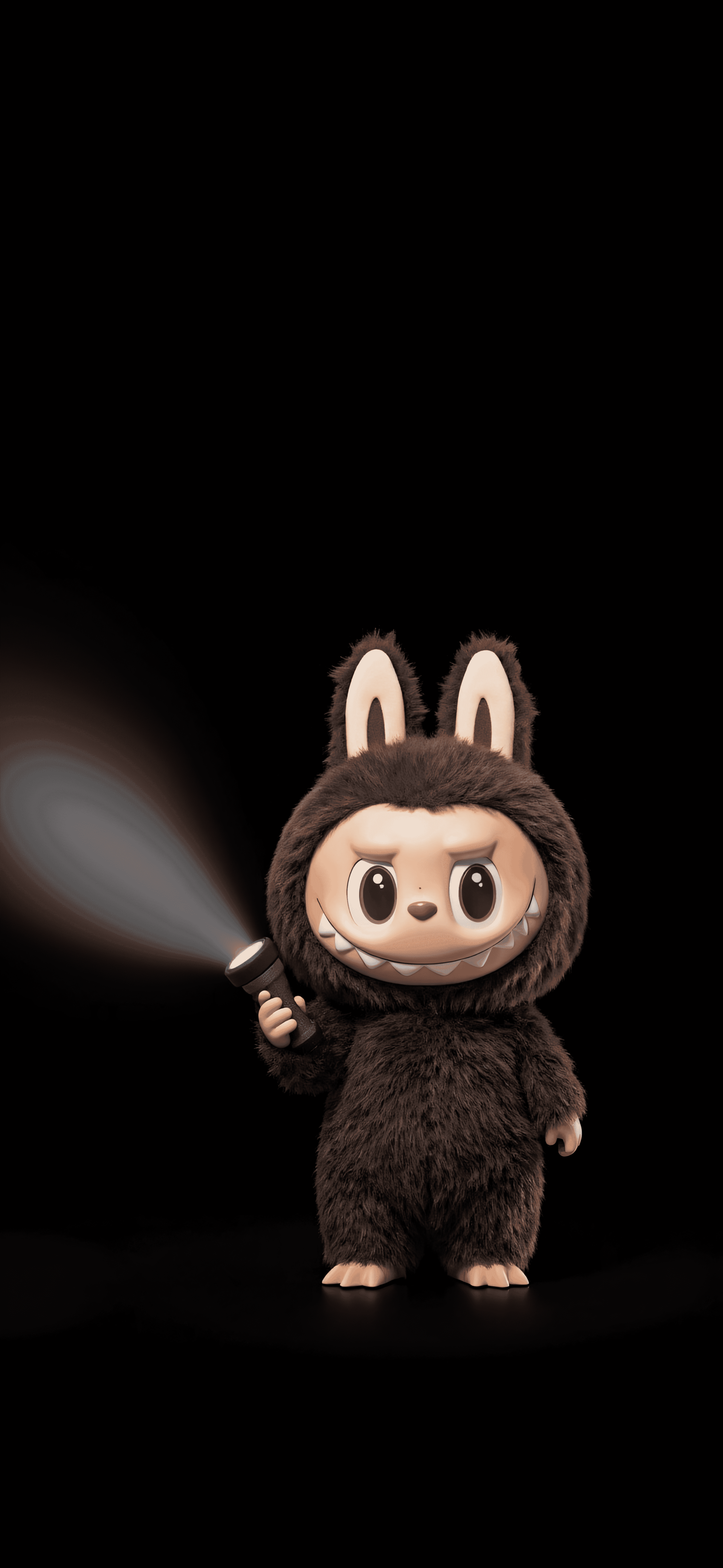 Serious explorer Labubu