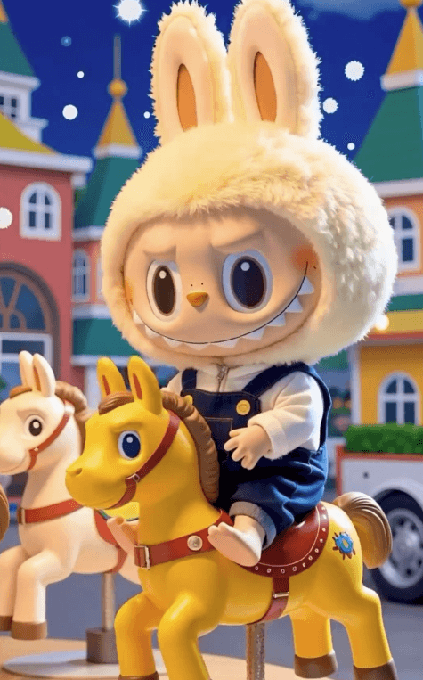 Вечеринка на троянском коне Labubu